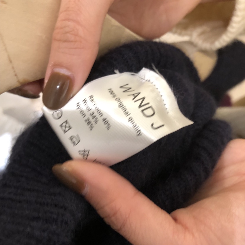 W AND J東大門㊣直郵女士新款25秋冬人氣熱賣真品針織衫浣熊W AND J針織衫