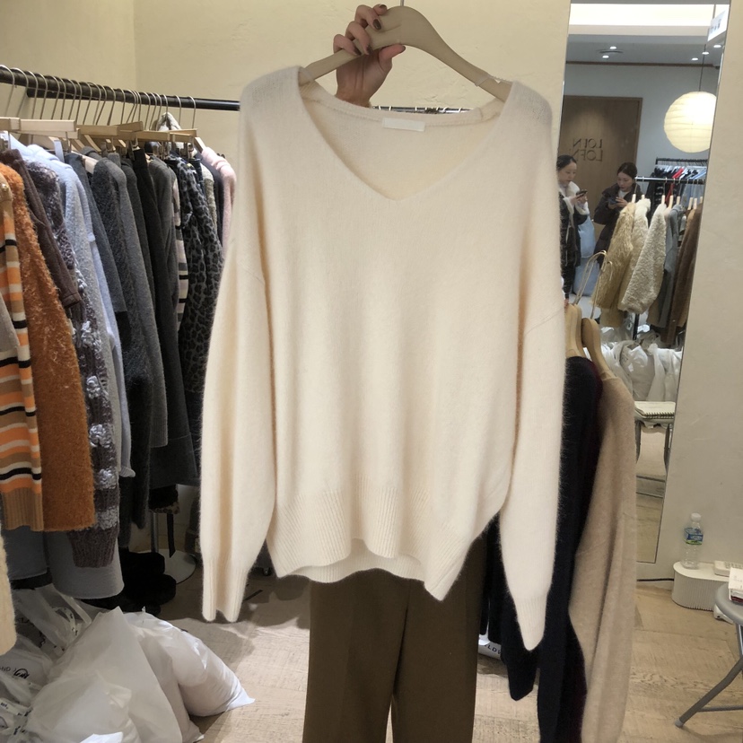 W AND J東大門㊣直郵女士新款25秋冬人氣熱賣真品針織衫浣熊W AND J針織衫圖色2