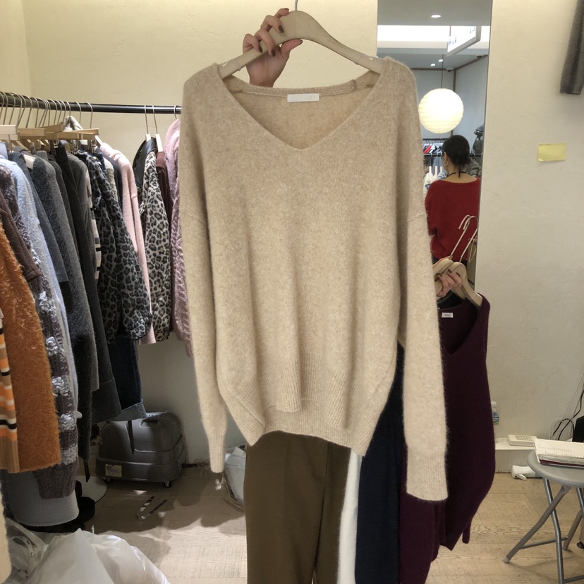 W AND J東大門㊣直郵女士新款25秋冬人氣熱賣真品針織衫浣熊W AND J針織衫圖色3