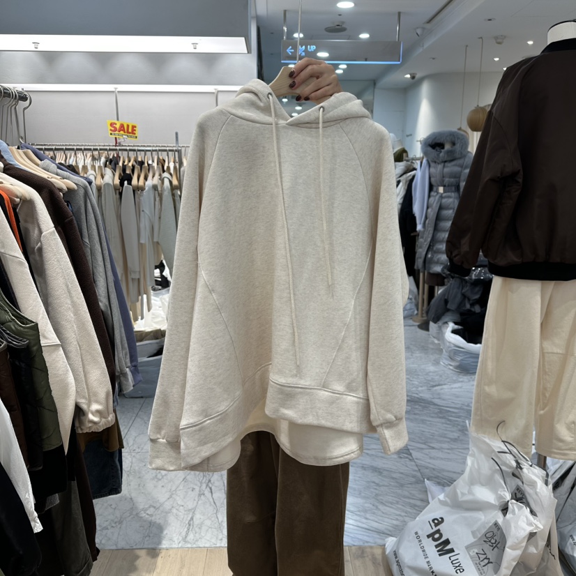 REVE-L韓國代購㊣女裝新品休閑熱賣推薦真品25秋冬衛衣加絨REVE-L衛衣圖色1