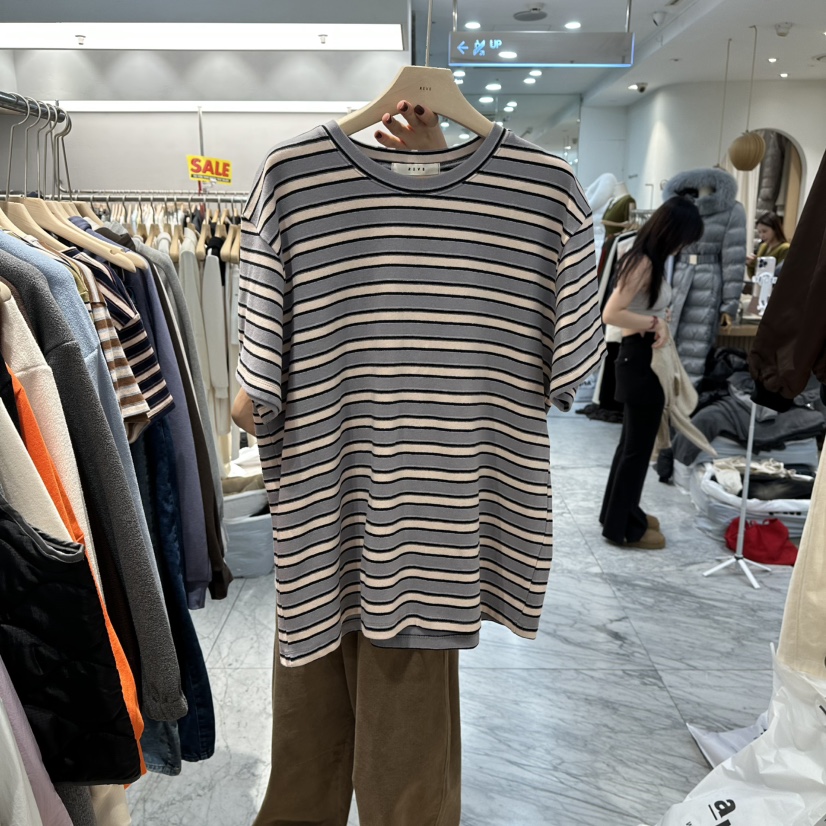 REVE-L韓國直郵㊣女裝新品時尚推薦熱賣真品人氣25秋冬T恤REVE-LT恤圖色3