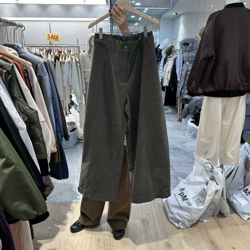 REVE-L東大門㊣實拍女士新款人氣熱賣真品時尚休閑推薦休閑褲REVE-L休閑褲圖色1