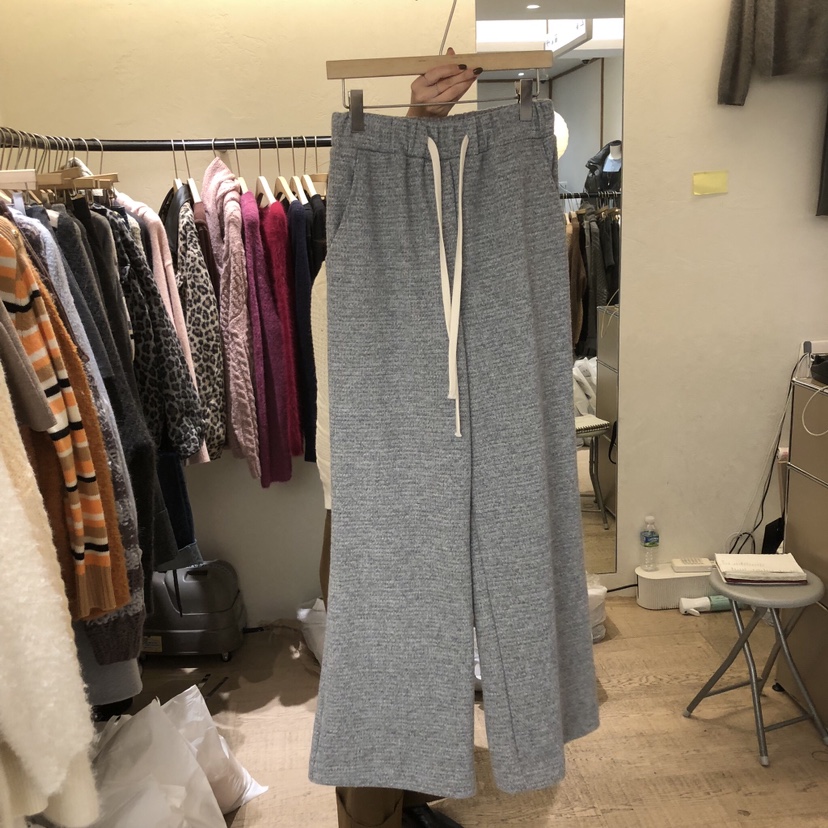 W AND J韓國代購㊣女士新款熱賣職業時尚真品休閑人氣休閑褲W AND J休閑褲圖色1