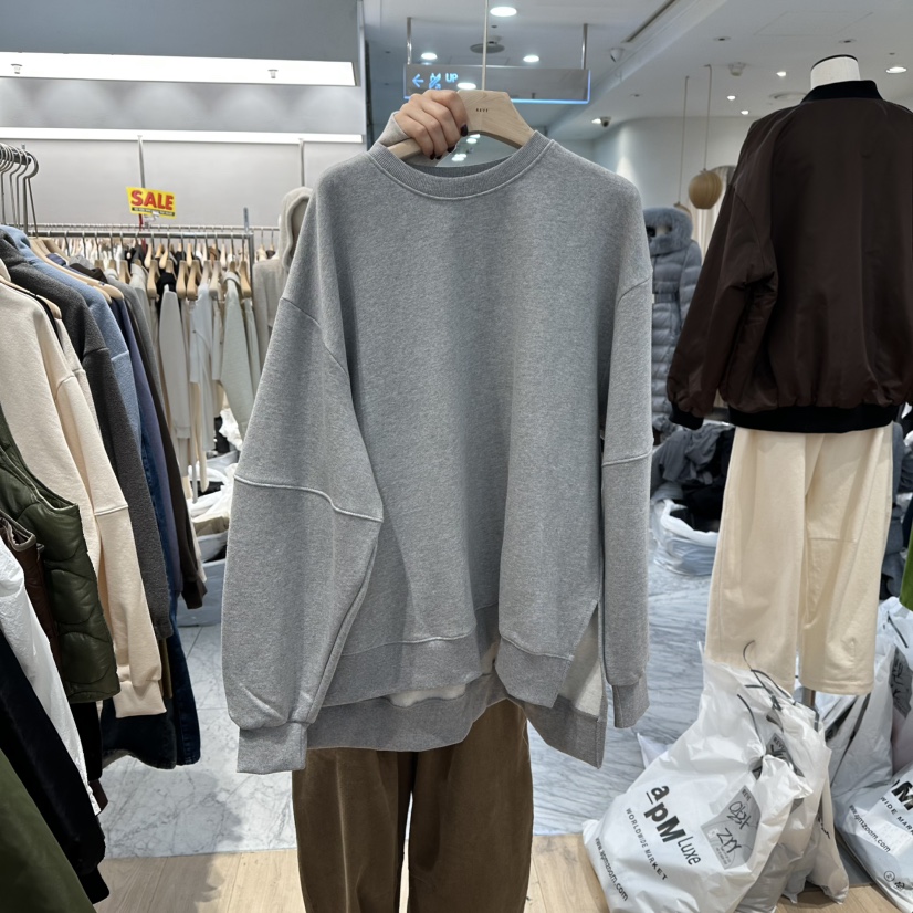 REVE-L韓國代購㊣女裝新品休閑人氣推薦熱賣時尚真品25秋冬衛衣REVE-L衛衣圖色2