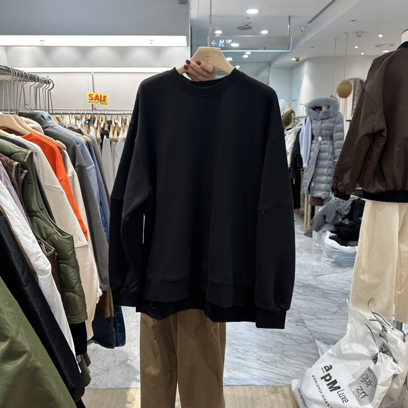 REVE-L韓國代購㊣女裝新品休閑人氣推薦熱賣時尚真品25秋冬衛衣REVE-L衛衣圖色3