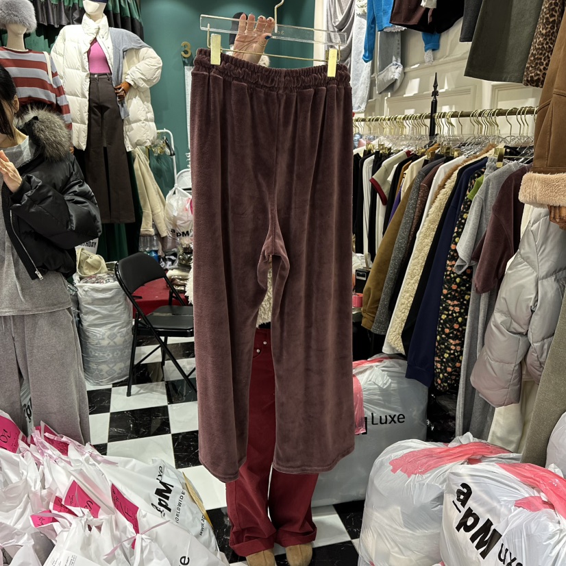 3COLOR東大門㊣實拍女裝新品真品休閑褲Three color休閑褲