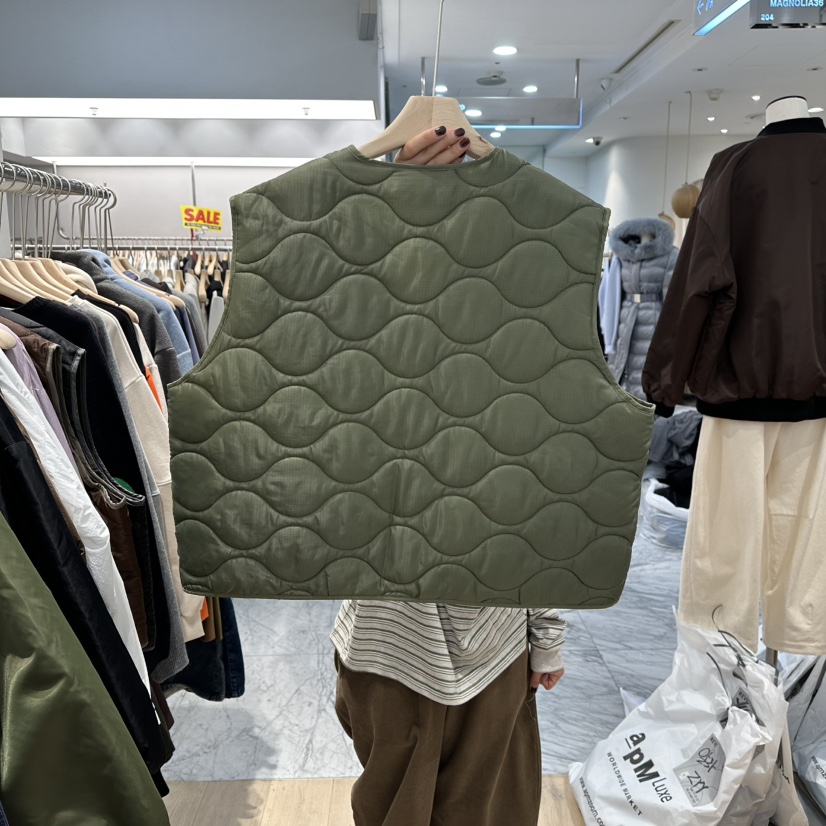 REVE-L韓國代購㊣女士新品熱賣職業真品休閑人氣推薦時尚馬甲REVE-L馬甲