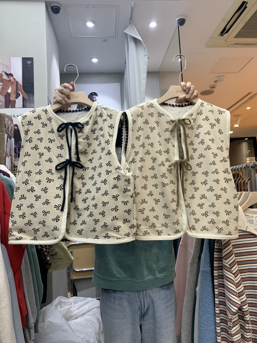 STICK WITH東大門㊣代購女士新款真品休閑推薦熱賣馬甲兩面穿STICK WITH馬甲