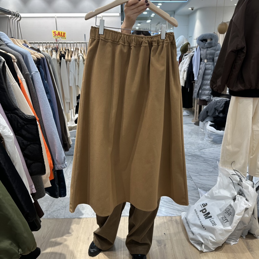 REVE-L東大門㊣代購女士新款25秋冬時尚職業人氣熱賣真品長裙REVE-L長裙