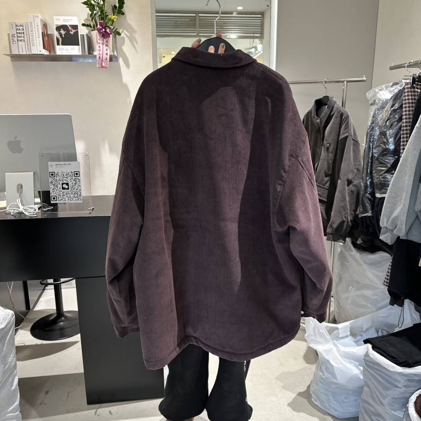 MEMO CLASSIC韓國代購㊣女裝新品職業熱賣真品夾克燈芯絨加絨MEMO CLASSIC夾克