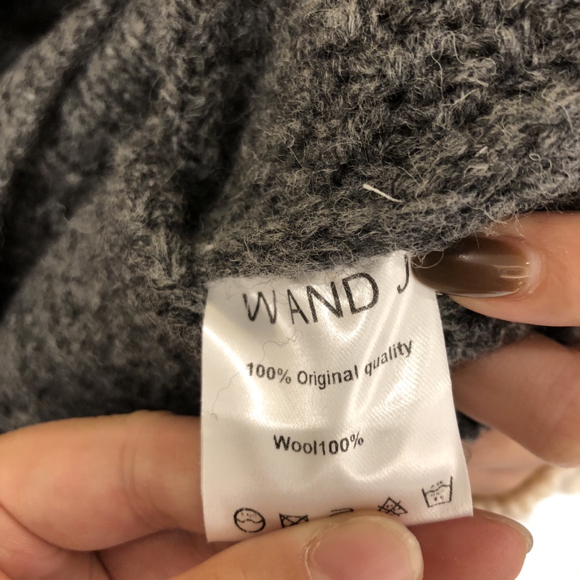 W AND J東大門㊣實拍女士新款職業25秋冬推薦時尚真品毛衣W AND J毛衣