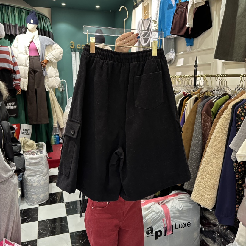 3COLOR東大門㊣代購女士新品真品短褲Three color短褲