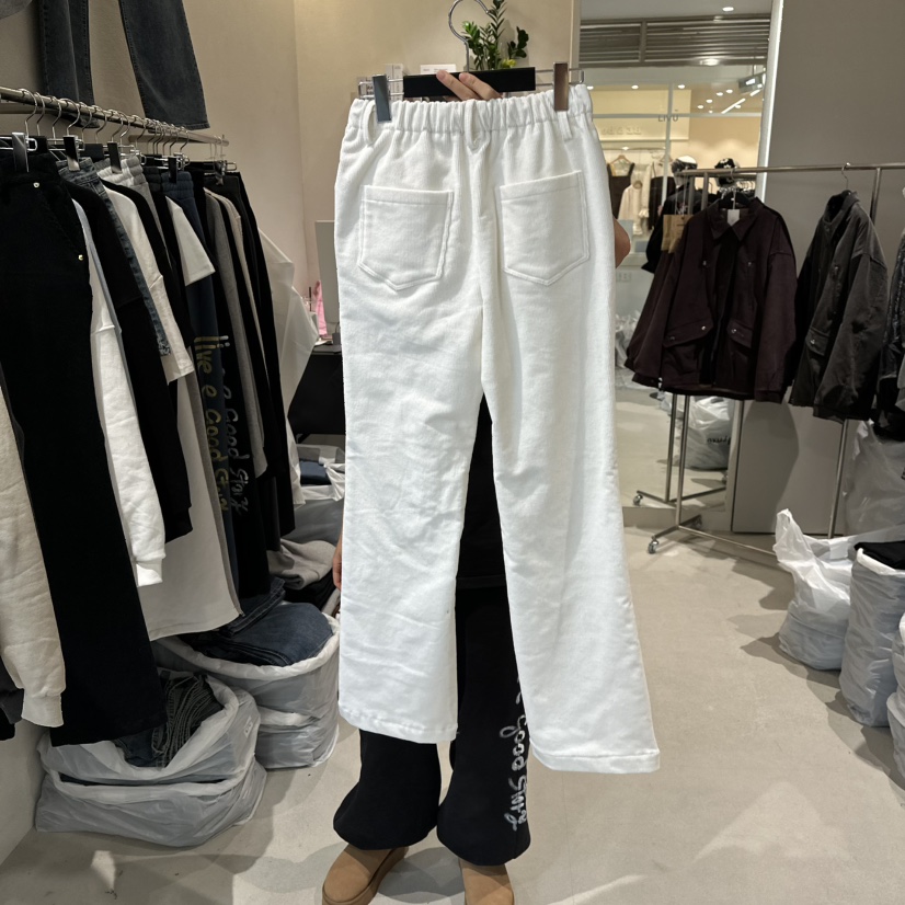 MEMO CLASSIC東大門㊣實拍女裝新款真品推薦人氣休閑褲燈芯絨MEMO CLASSIC休閑褲