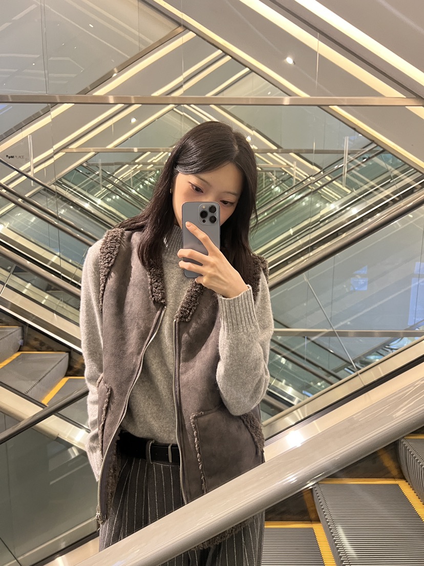 LOGON東大門㊣直郵女士新品職業人氣時尚休閑推薦熱賣25秋冬馬甲LOGON馬甲