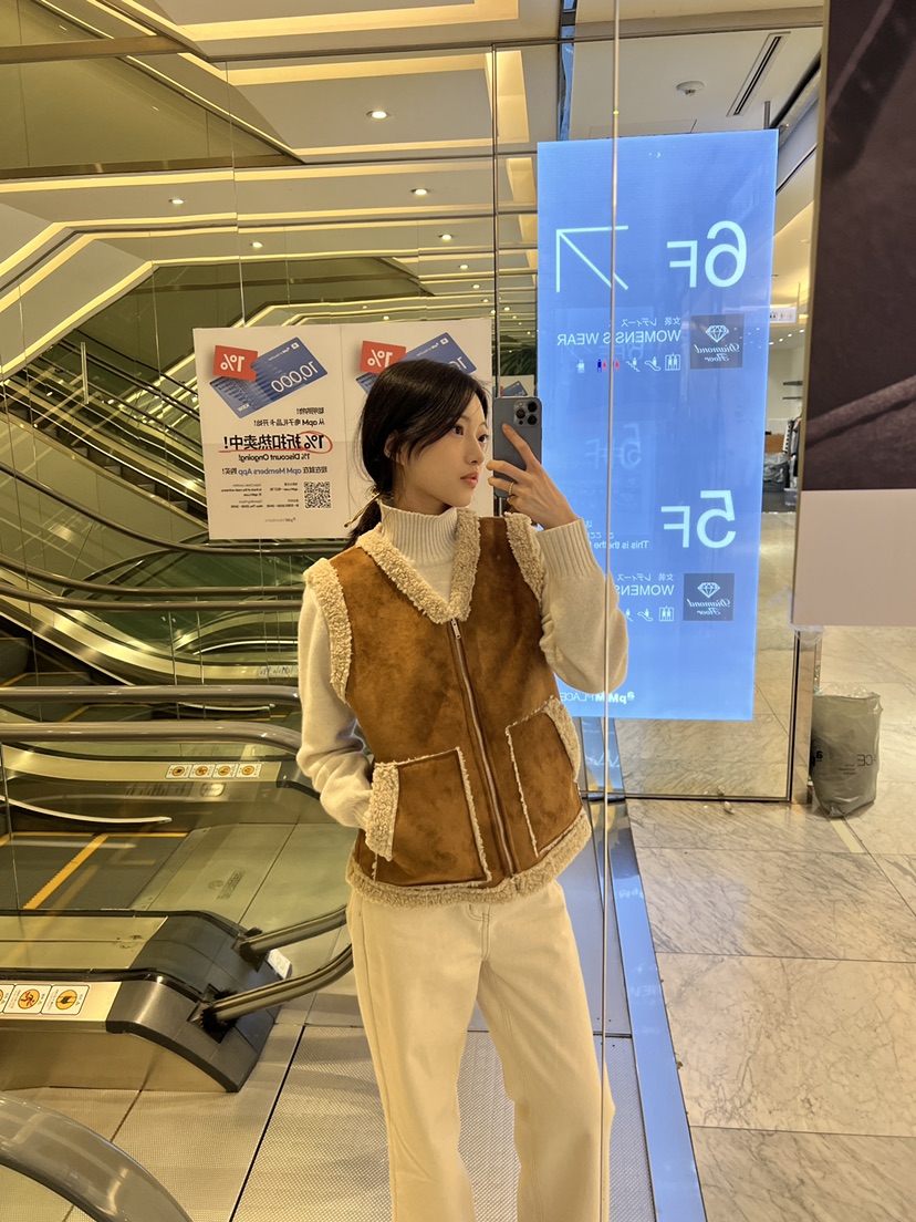 LOGON東大門㊣直郵女士新品職業人氣時尚休閑推薦熱賣25秋冬馬甲LOGON馬甲