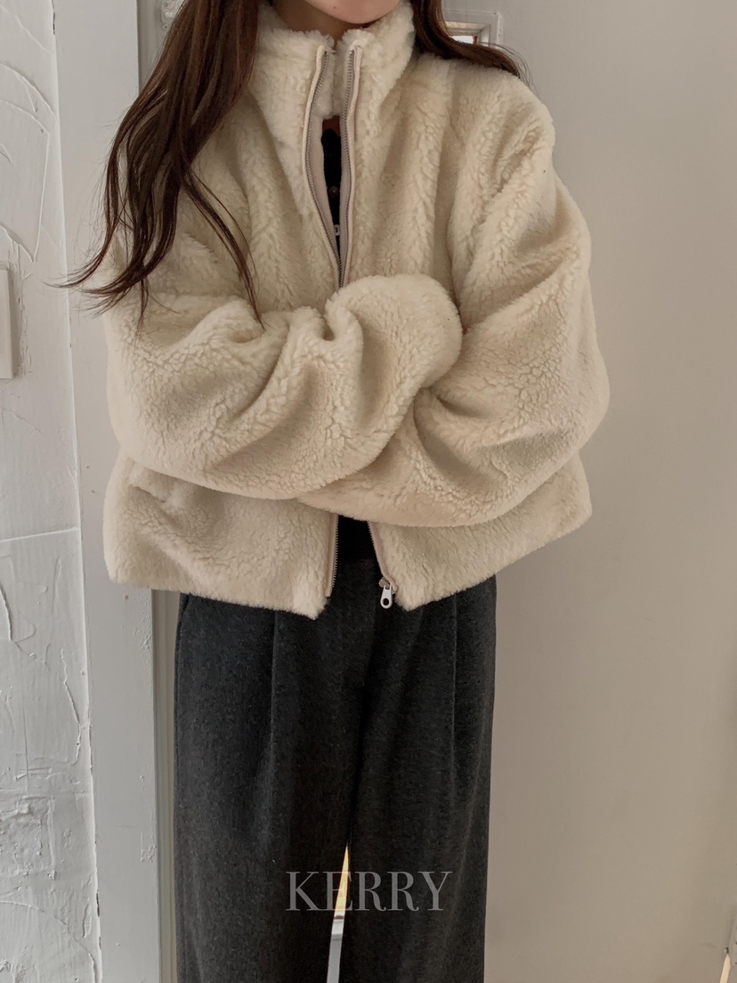 KERRY韓國直郵㊣女裝新款職業推薦熱賣真品時尚25秋冬短款大衣KERRY短款大衣