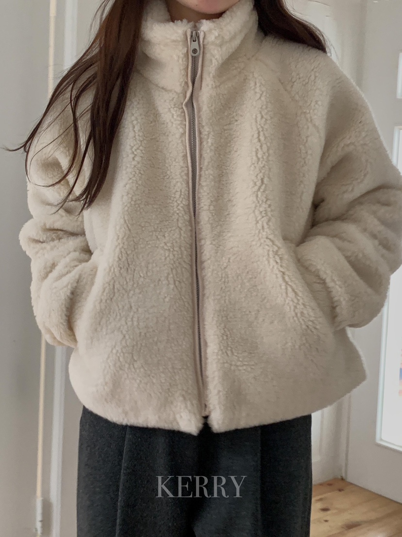 KERRY韓國直郵㊣女裝新款職業推薦熱賣真品時尚25秋冬短款大衣KERRY短款大衣