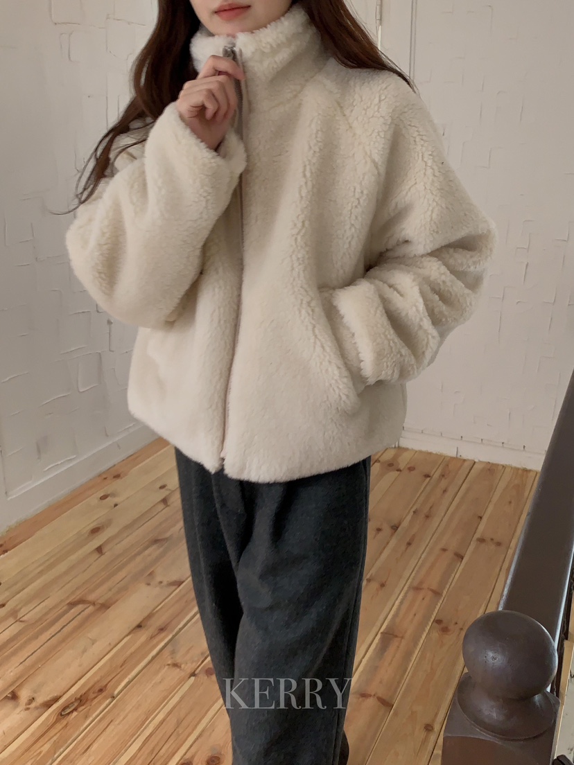 KERRY韓國直郵㊣女裝新款職業推薦熱賣真品時尚25秋冬短款大衣KERRY短款大衣