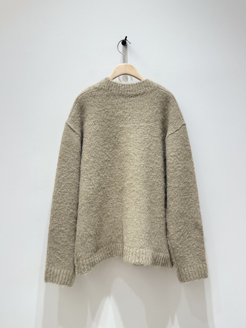 MELTED-P東大門㊣代購女裝新款職業真品休閑毛衣羊毛口袋開衫MELTED-P毛衣