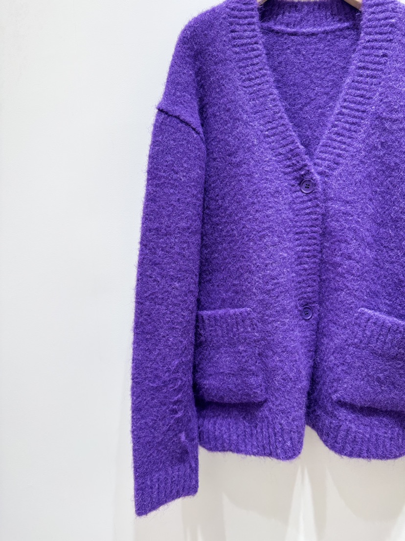 MELTED-P東大門㊣代購女裝新款職業真品休閑毛衣羊毛口袋開衫MELTED-P毛衣