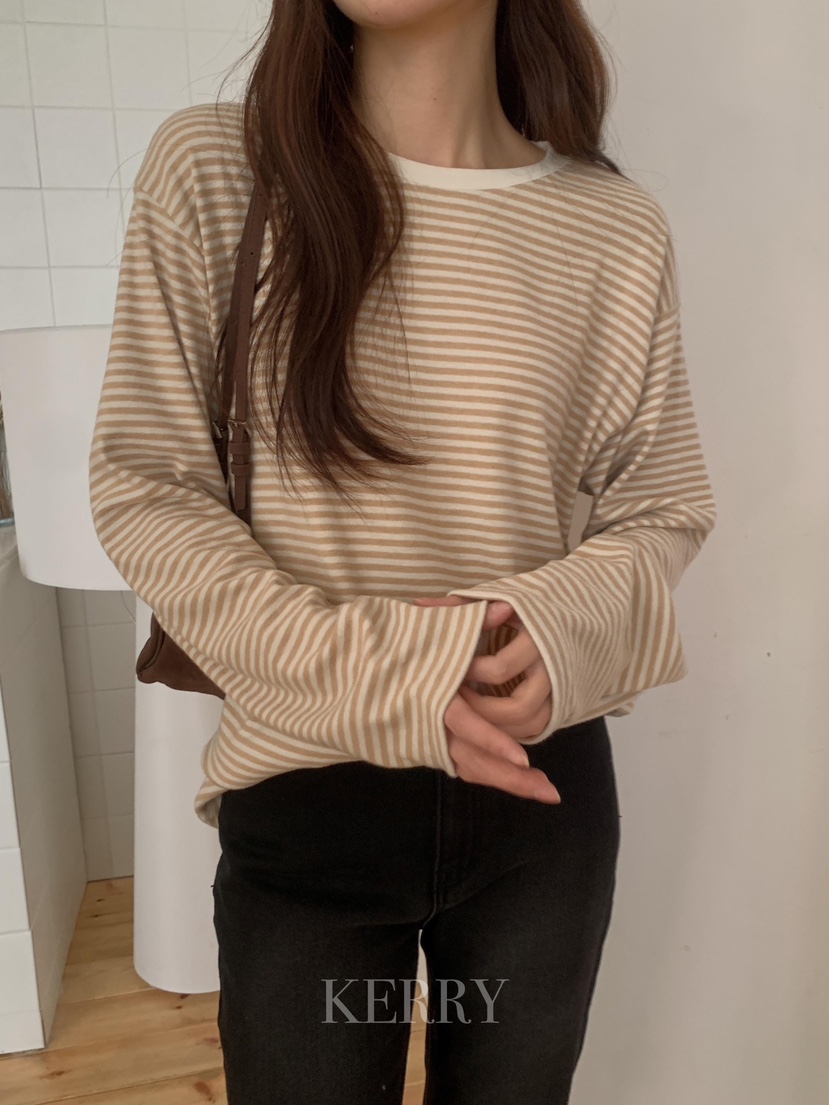 KERRY東大門㊣實拍女士新品休閑人氣真品推薦時尚熱賣長袖T恤KERRY長袖T恤
