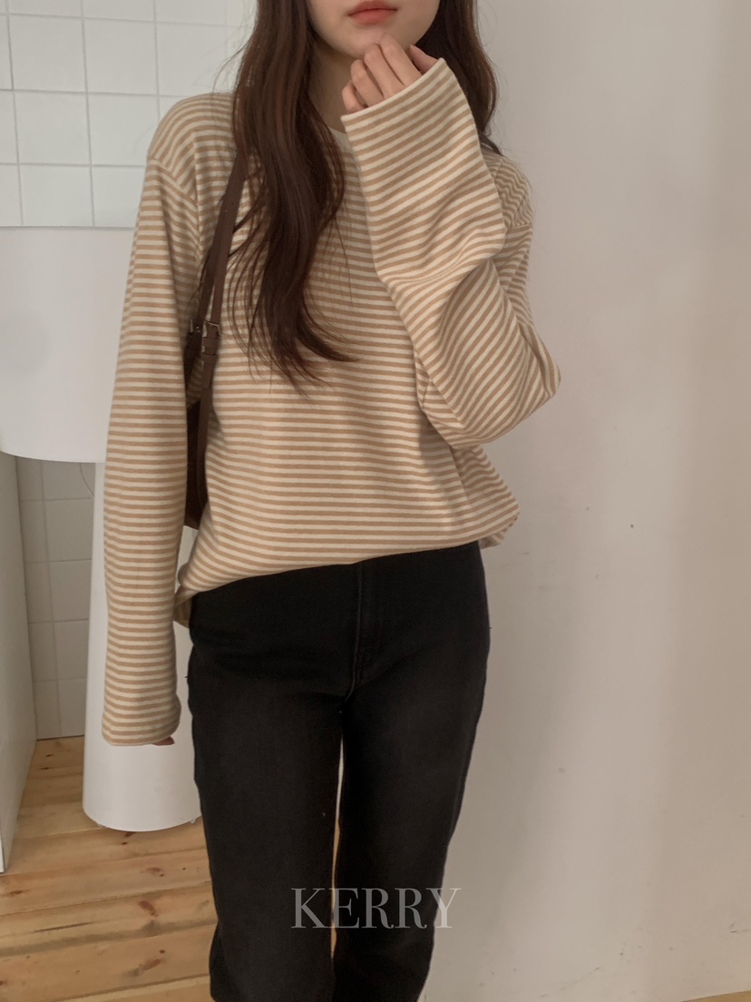 KERRY東大門㊣實拍女士新品休閑人氣真品推薦時尚熱賣長袖T恤KERRY長袖T恤