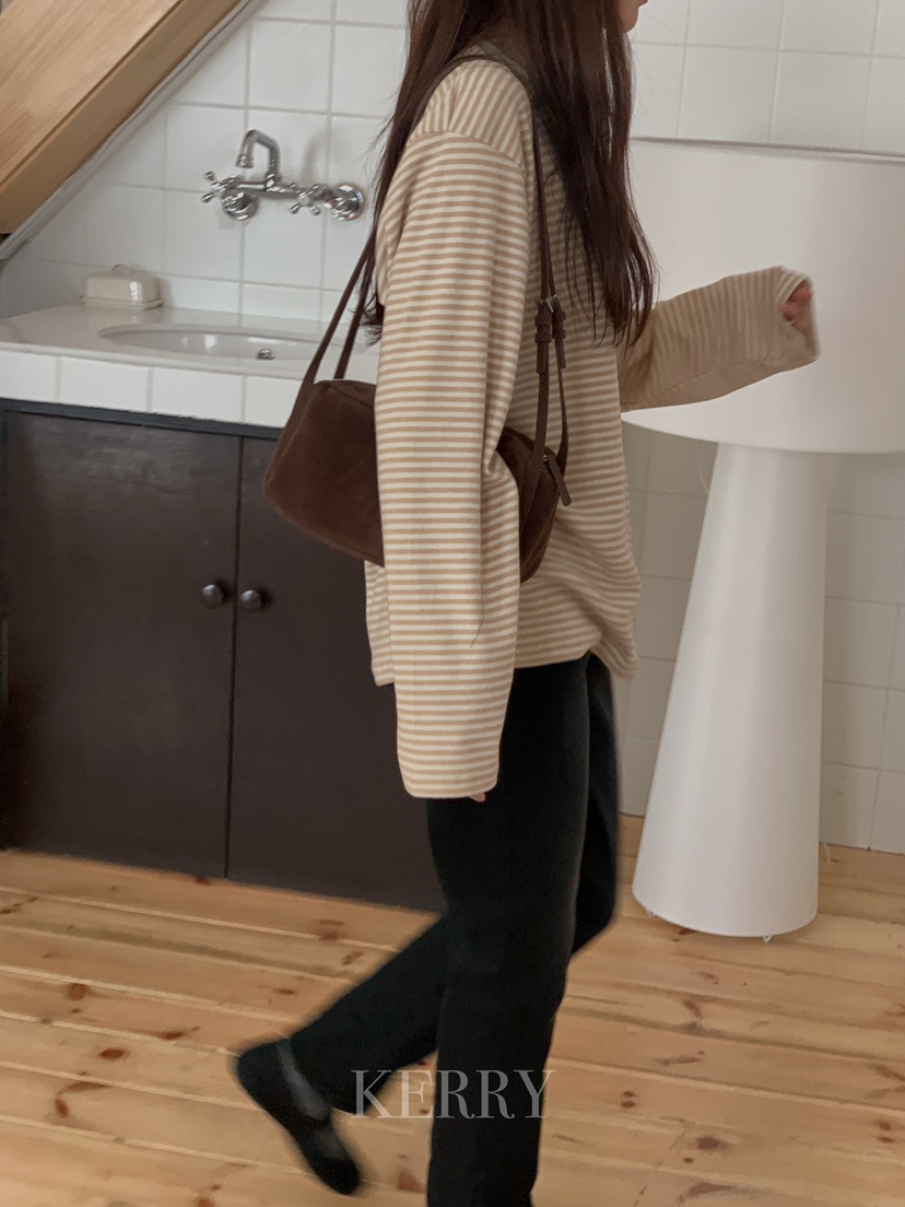 KERRY東大門㊣實拍女士新品休閑人氣真品推薦時尚熱賣長袖T恤KERRY長袖T恤