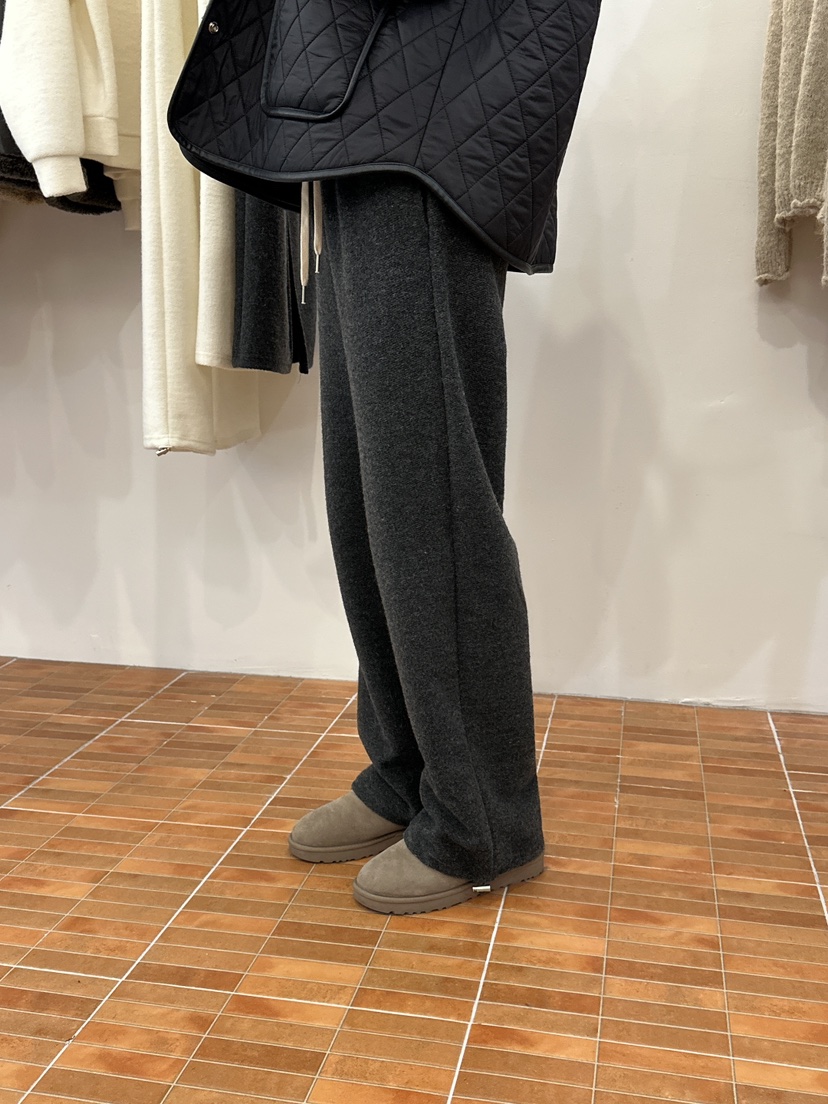 LOGON東大門㊣代購女裝新款熱賣推薦25秋冬人氣休閑褲毛絨羊毛LOGON休閑褲