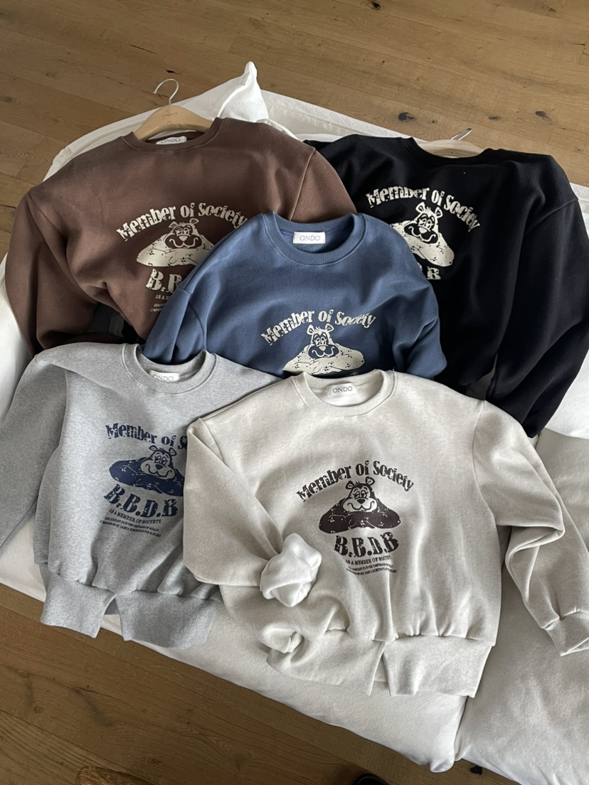 ONDO-P韓國代購㊣女士新款休閑真品推薦25秋冬職業衛衣加絨ONDO-P衛衣