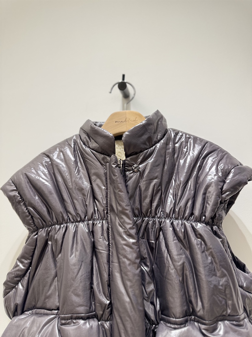 MELTED-P東大門㊣代購女裝新品25秋冬人氣休閑馬甲兩面穿雙面MELTED-P馬甲