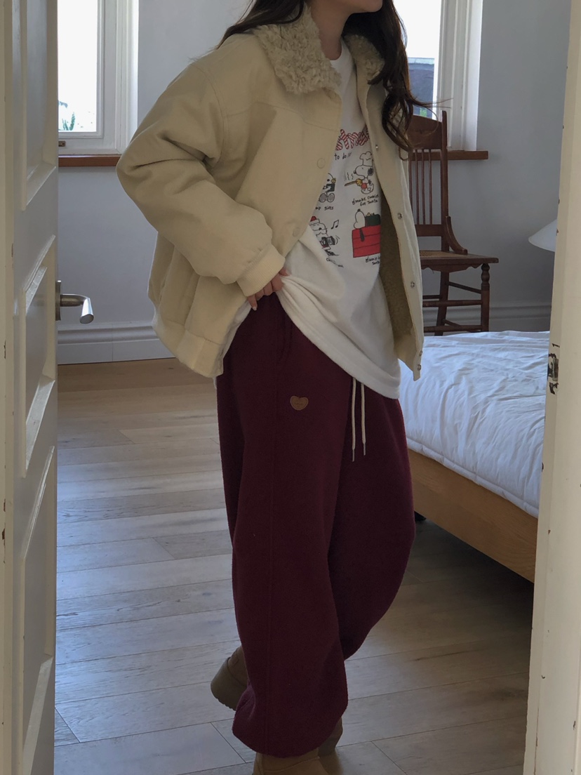 ONDO-P韓國代購㊣女士新款推薦職業時尚熱賣休閑褲羊毛開衩ONDO-P休閑褲