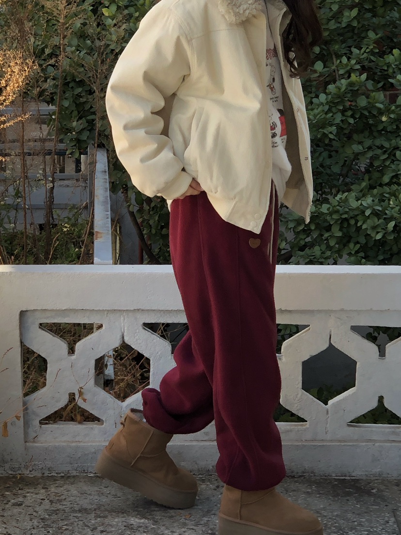 ONDO-P韓國代購㊣女士新款推薦職業時尚熱賣休閑褲羊毛開衩ONDO-P休閑褲