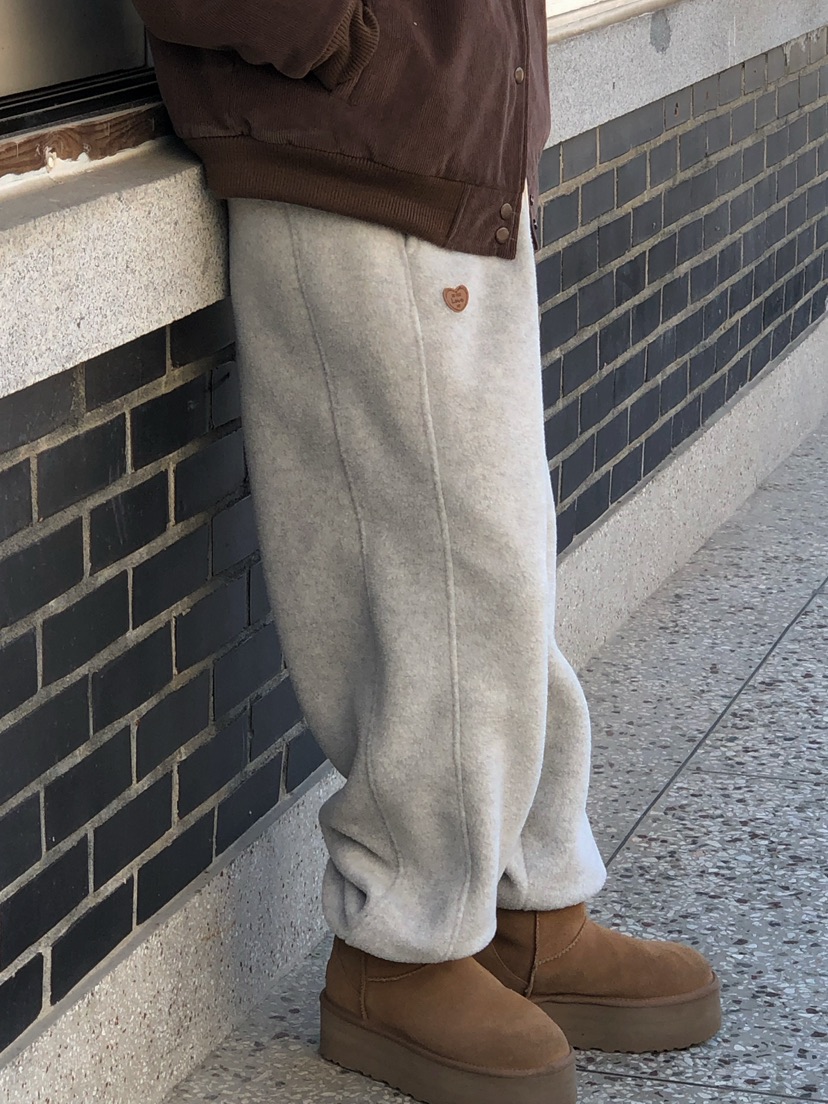 ONDO-P韓國代購㊣女士新款推薦職業時尚熱賣休閑褲羊毛開衩ONDO-P休閑褲