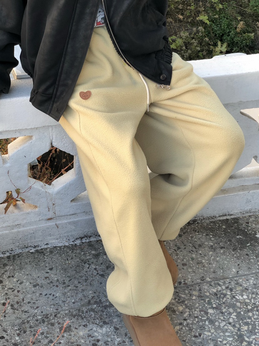 ONDO-P韓國代購㊣女士新款推薦職業時尚熱賣休閑褲羊毛開衩ONDO-P休閑褲