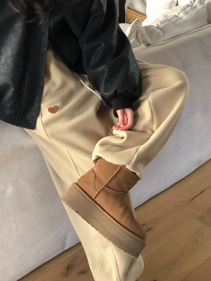 ONDO-P韓國代購㊣女士新款推薦職業時尚熱賣休閑褲羊毛開衩ONDO-P休閑褲