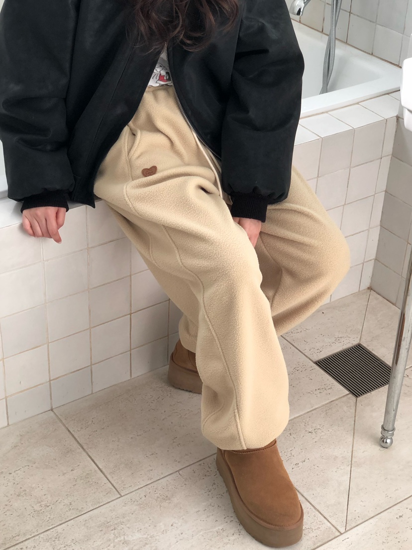 ONDO-P韓國代購㊣女士新款推薦職業時尚熱賣休閑褲羊毛開衩ONDO-P休閑褲