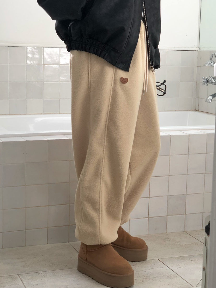 ONDO-P韓國代購㊣女士新款推薦職業時尚熱賣休閑褲羊毛開衩ONDO-P休閑褲