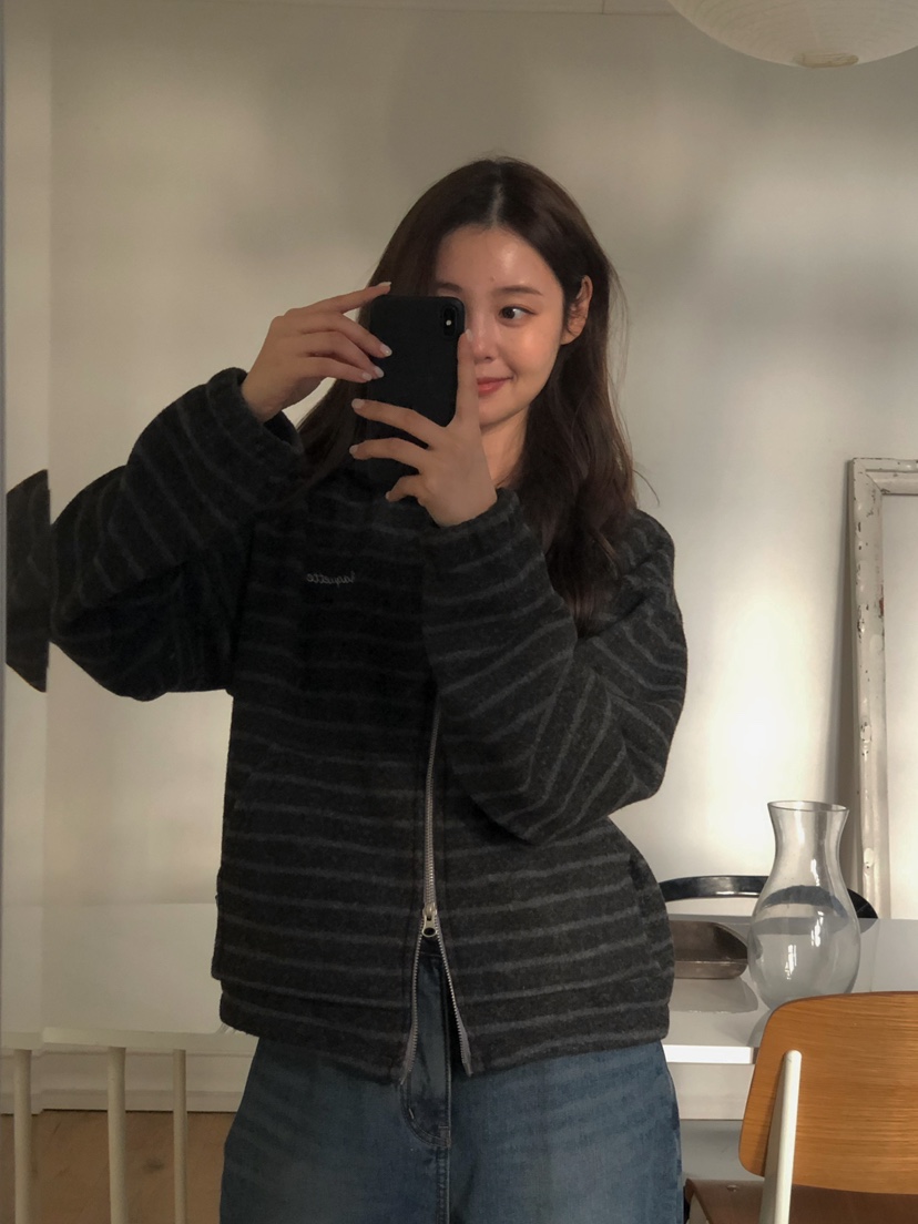 ONDO-P東大門㊣實拍女裝新品時尚真品25秋冬休閑針織衫連帽衫ONDO-P針織衫