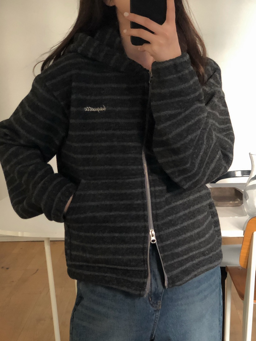 ONDO-P東大門㊣實拍女裝新品時尚真品25秋冬休閑針織衫連帽衫ONDO-P針織衫