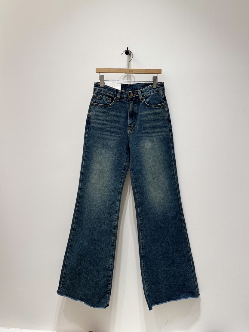 MELTED-P東大門㊣代購女裝新款熱賣推薦人氣牛仔褲加絨羊毛MELTED-P牛仔褲