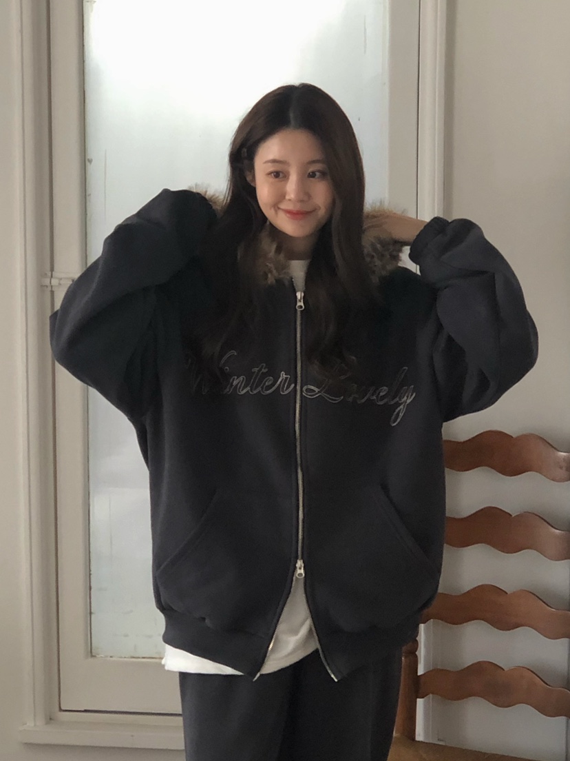 ONDO-P東大門㊣代購女士新品熱賣職業真品休閑夾克浣熊兜帽ONDO-P夾克