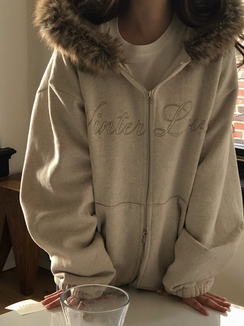 ONDO-P東大門㊣代購女士新品熱賣職業真品休閑夾克浣熊兜帽ONDO-P夾克