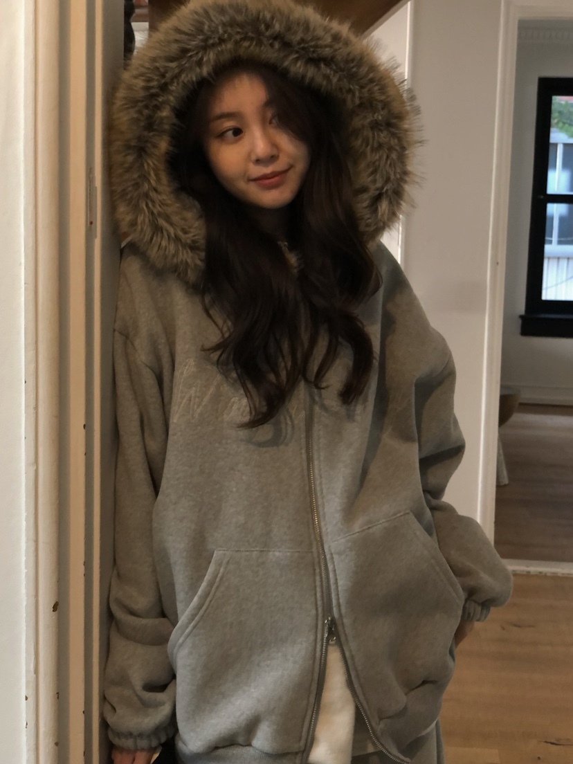 ONDO-P東大門㊣代購女士新品熱賣職業真品休閑夾克浣熊兜帽ONDO-P夾克