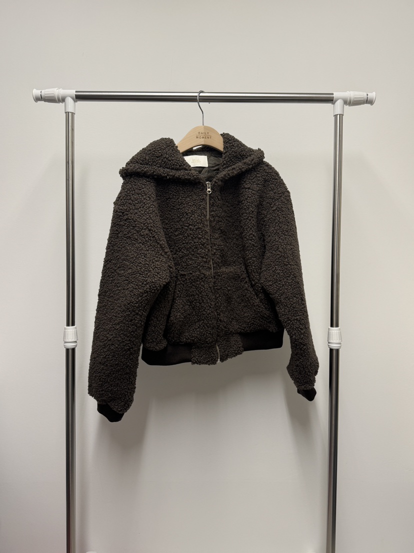 DAILY MOMENT東大門㊣代購女士新款人氣休閑職業真品夾克拉鏈DAILY MOMENT夾克圖色2