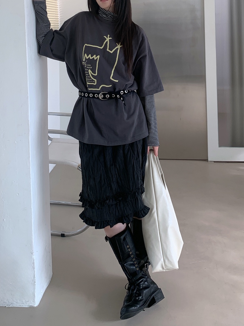 ZITTEN東大門㊣直郵女士新品時尚職業熱賣休閑真品人氣25秋冬T恤ZITTENT恤