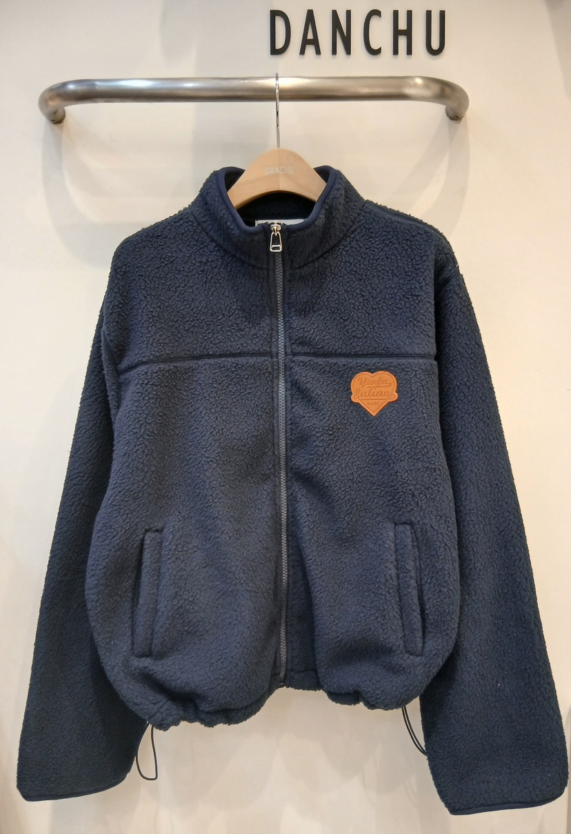 DANCHU韓國代購㊣女裝新款休閑真品25秋冬時尚推薦夾克拉鏈DANCHU夾克圖色4