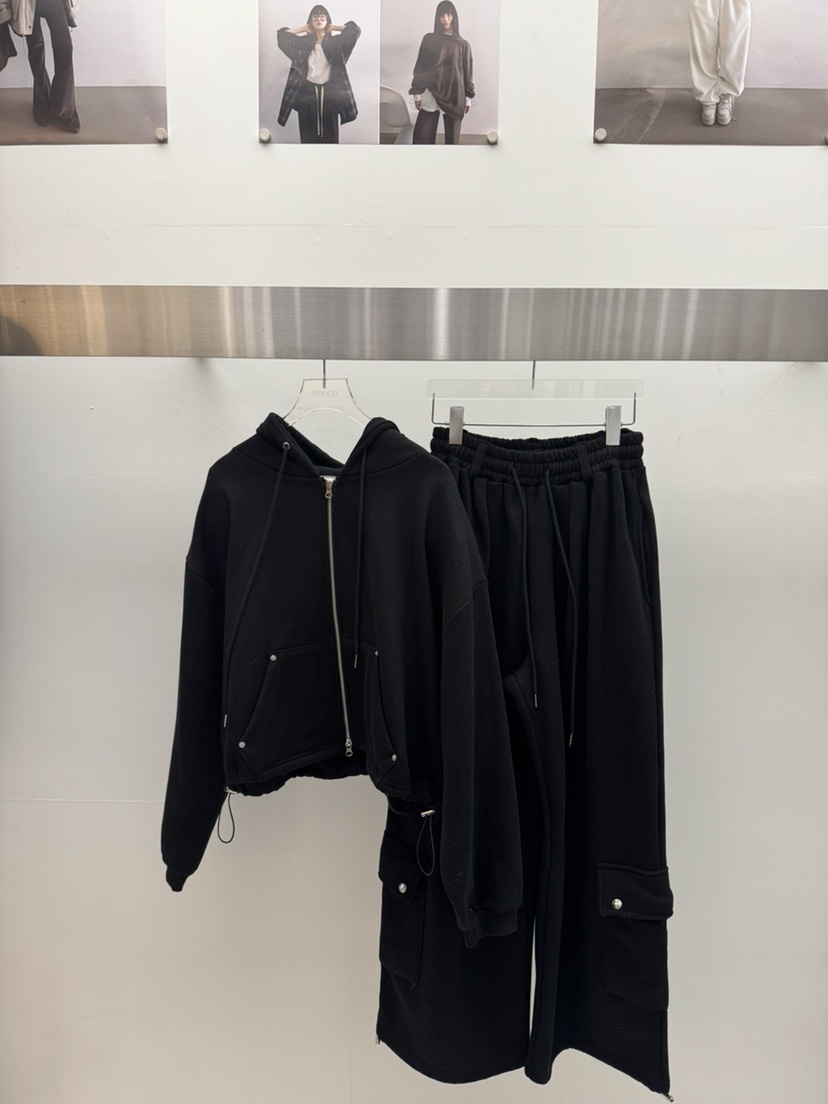 AMOOD東大門㊣直郵女裝新款職業時尚熱賣推薦25秋冬夾克拉鏈AMOOD夾克