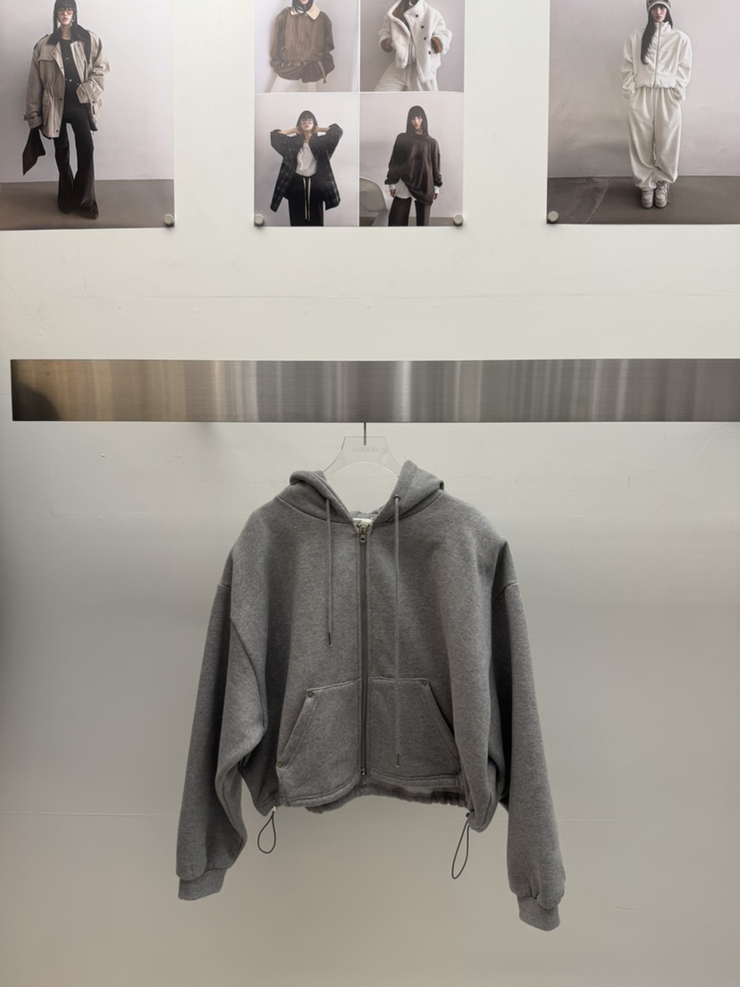 AMOOD東大門㊣直郵女裝新款職業時尚熱賣推薦25秋冬夾克拉鏈AMOOD夾克圖色3