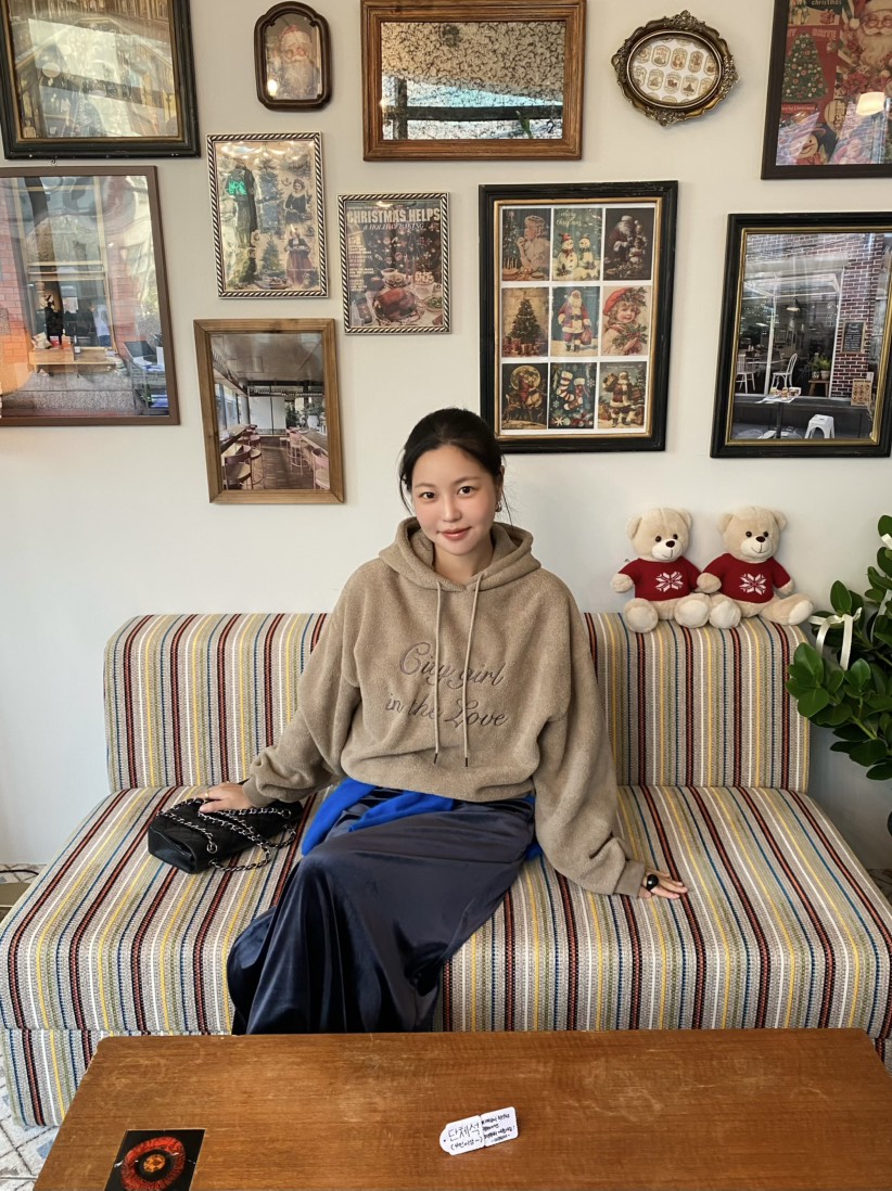 OUPPT東大門㊣實拍女裝新款職業休閑熱賣真品時尚推薦25秋冬衛衣OUPPT衛衣