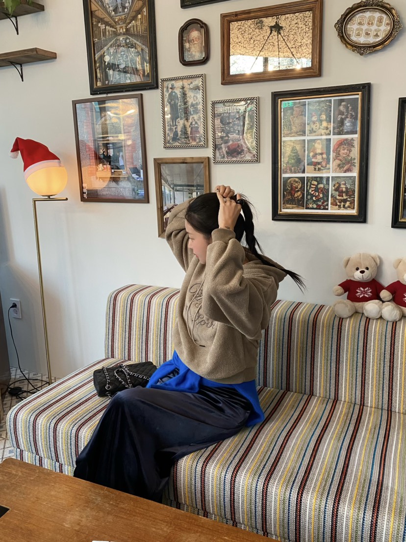 OUPPT東大門㊣實拍女裝新款職業休閑熱賣真品時尚推薦25秋冬衛衣OUPPT衛衣